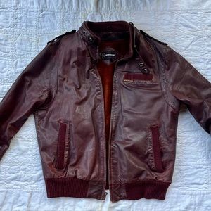 MEMBERS ONLY Faux Leather Jacket